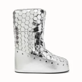 芬迪/Fendi 女士 Fendi Prints On靴子，採用镜面效果 8U7044A9S6F18S6