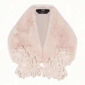 芬迪/Fendi 衣领_粉红色貂毛领 FNG489 A6G LF14PI
