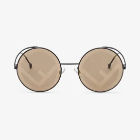 芬迪/Fendi RAMA_黑色太阳镜 FOG391 V1T F0QU2