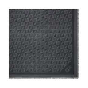 芬迪/Fendi 头巾 桑蚕丝 灰色 FXS610AIJOF0D9B 8054321034123