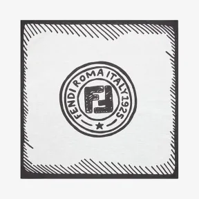 芬迪/Fendi Fendi Roma Joshua Vides桑蚕丝围巾 FXS700AD5DF05WL