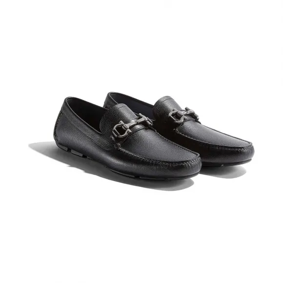 菲拉格慕/Salvatore Ferragamo Gancio扣饰开车莫卡辛鞋 024728_671739