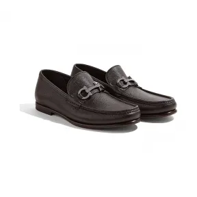 菲拉格慕/Salvatore Ferragamo Gancini扣饰莫卡辛鞋 02A879_688526