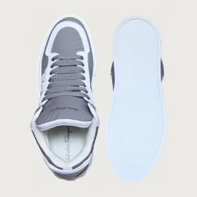 菲拉格慕/Salvatore Ferragamo 男士 浅灰色 高帮休闲鞋 20711-751580