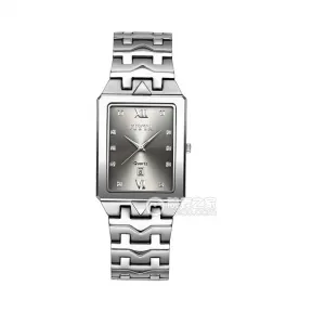 飞亚达/Fiyta 锋逸系列 不锈钢 34.6毫米 石英机芯 男表 G319.WHW