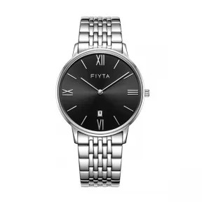 飞亚达/Fiyta 卓雅系列 精钢 40MM 石英机芯 男表 G800018.WBW