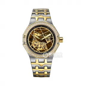 飞亚达/Fiyta  不锈钢 39毫米 自动机械机芯 男表 GA2010.THTD