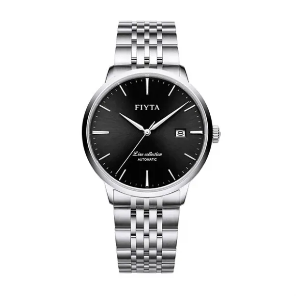 飞亚达/Fiyta 风致系列 精钢 39.8MM 自动机械机芯 男表 GA801001.WBW