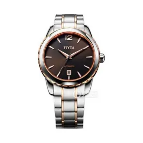 飞亚达/Fiyta 恒昱系列 不锈钢 40毫米 自动机械机芯 男表 GA8120.TBT