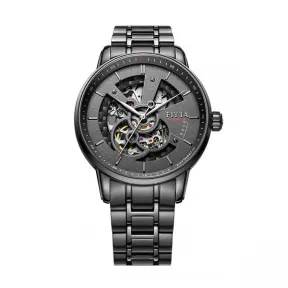 飞亚达/Fiyta 摄影师系列 黑色、精钢 42MM 自动机械机芯 男表 GA8486.BBB