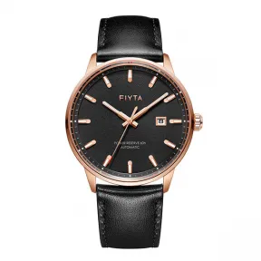 飞亚达/Fiyta 远洋系列 玫瑰金色、精钢 42mm 自动机械机芯 男表 GA867002.PHB