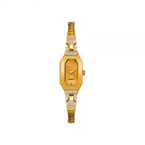 飞亚达/Fiyta 玲珑系列 金色、精钢 13MM 石英机芯 女表 L591.GGGH