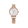 飞亚达/Fiyta 倾城系列 玫瑰金色、精钢 32MM 石英机芯 女表 L851000.PWPD