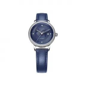 飞亚达/Fiyta 花语系列 精钢 31MM 自动机械机芯 女表 LA805000.WLLD