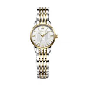 飞亚达/Fiyta 经典系列 金色、精钢 24MM 自动机械机芯 女表 TL802023.TWT