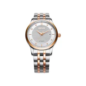 飞亚达/Fiyta  不锈钢  IP镀玫瑰金色 40.0MM 自动机械机芯  WGA800015.MWM-海外款