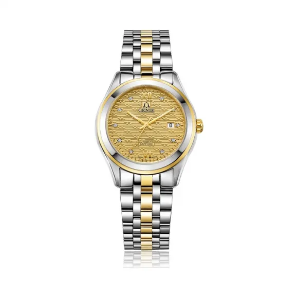 爵尼/Genie 睿骏系列 316L精钢 32mm 自动机械机芯 男表 GNQ-T1828L-DG