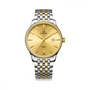 爵尼/Genie 豪志系列 316L精钢 41mm 自动机械机芯 男表 GNQ-T1832M-AGD