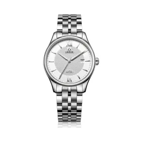 爵尼/Genie 豪仕系列 316L精钢 41mm 自动机械机芯 男表 GNQ-T1837M-AW