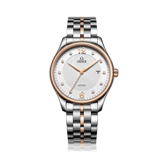 爵尼/Genie 豪仕系列 316L精钢 40mm 石英机芯 男表 GNQ-T1837M-QDR