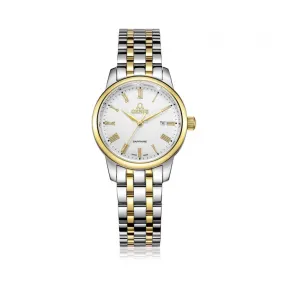 爵尼/Genie 特乐系列 316L精钢 29mm 石英机芯 女表 GNQ-T2008L-GS
