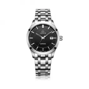 爵尼/Genie 柏斯系列 316L精钢 40mm 石英机芯 男表 GNQ-T2010M-QB