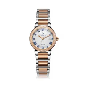 爵尼/Genie 诗韵系列 316L精钢 29mm 石英机芯 女表 GNQ-T2011L-NDR