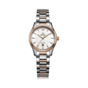 爵尼/Genie 尚美系列 316L精钢 29mm 石英机芯 女表 GNQ-T2012L-R