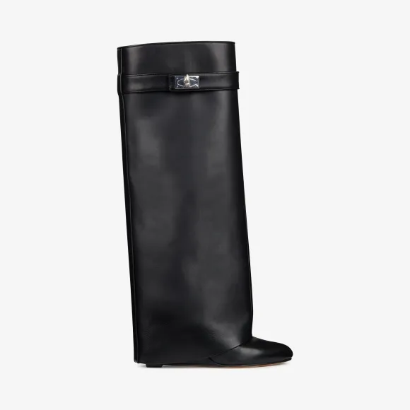 纪梵希/Givenchy 女士   鲨鱼锁高筒靴 BE08905004-001