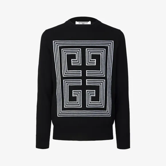 纪梵希/Givenchy 男士 4G羊毛衫 BM90434030-001