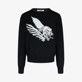 纪梵希/Givenchy 飞猫图案羊毛衫 BM9045402Y-001