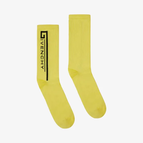 纪梵希/Givenchy 男士 印花运动袜 BMB00P4037-739