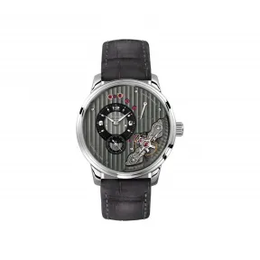 格拉苏蒂/Glashutte Original Pano 偏心系列 精钢 手动机械机芯 男表 1-66-06-04-22-05