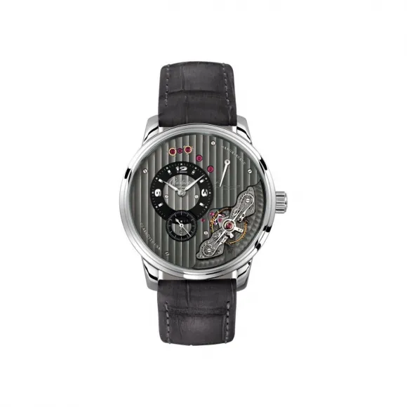 格拉苏蒂/Glashutte Original Pano 偏心系列 精钢 手动机械机芯 男表 1-66-06-04-22-05