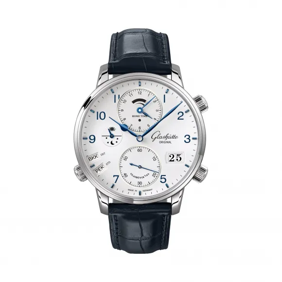 格拉苏蒂/Glashutte Original Senator 参议员系列 精钢 自动机械机芯 1-89-02-03-02-50