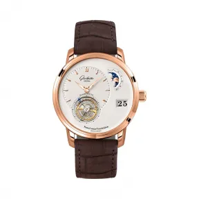 格拉苏蒂/Glashutte Original Pano 偏心系列 红金 自动机械机芯 1-93-02-05-05-02