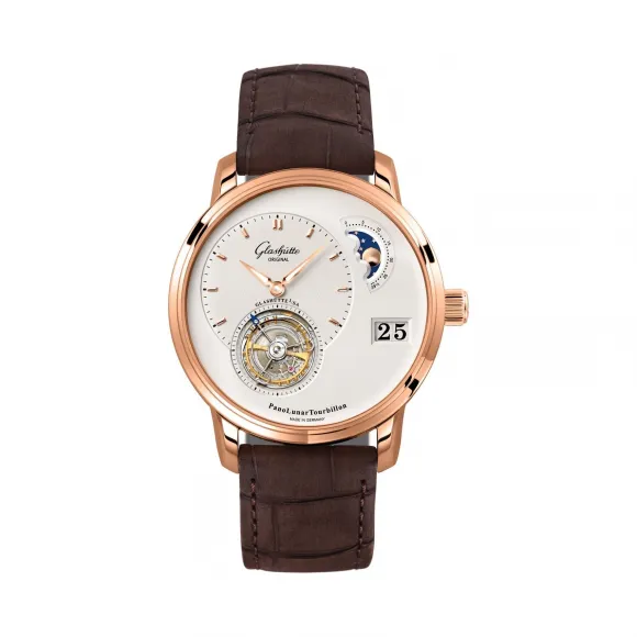 格拉苏蒂/Glashutte Original Pano 偏心系列 红金 自动机械机芯 1-93-02-05-05-02