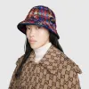 古驰/Gucci 饰互扣式双G花呢软呢帽 603532_3HI96_4968