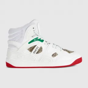 古驰/Gucci Gucci Basket女士高帮球鞋 676111-2SHG0-9076 