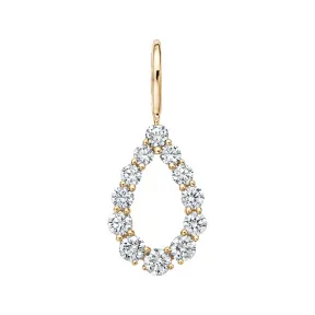 海瑞温斯顿/HarryWinston Charms Loop黄金坠饰 CMDYRDSILP