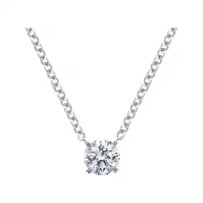 海瑞温斯顿/HarryWinston 圆形明亮式切工单钻坠饰 PIDPRD010SI