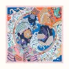 爱马仕/Hermes “宇宙二重奏”90厘米方巾 H003776S-02