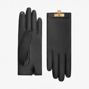 爱马仕/Hermes 黑色 Soya手套 H005060GT01075