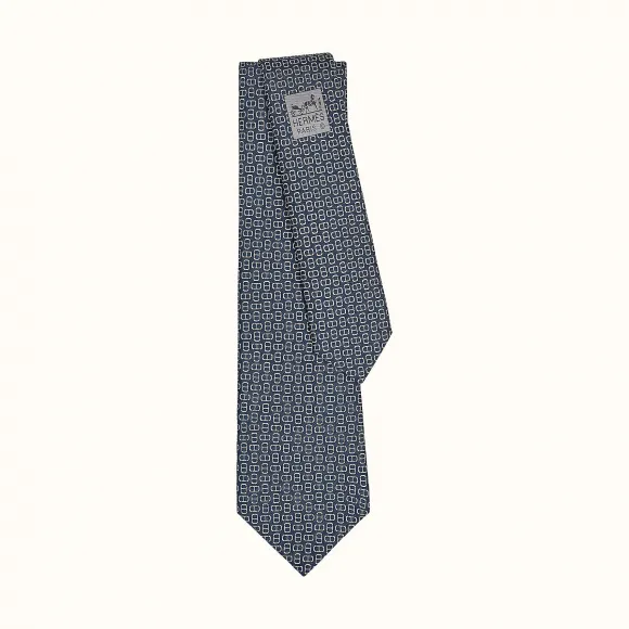 爱马仕/Hermes Tie 7 H Maillon领带 H006222T-09