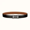 爱马仕/Hermes H Touareg皮带扣&双面皮腰带32毫米 H029938CS05-H073967CAAA100