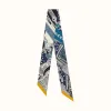 爱马仕/Hermes “高贵马鞍”Twilly小丝巾 H063134S-13