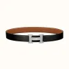 爱马仕/Hermes H 皮带扣&双面皮腰带32毫米 H064544CB86-H073967CAAA100