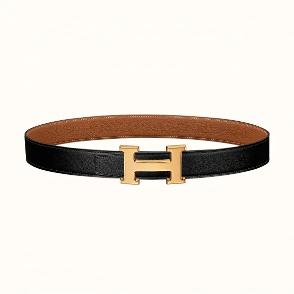 爱马仕/Hermes H 皮带扣&双面皮腰带32毫米 H064544CC06-H073967CAAA090