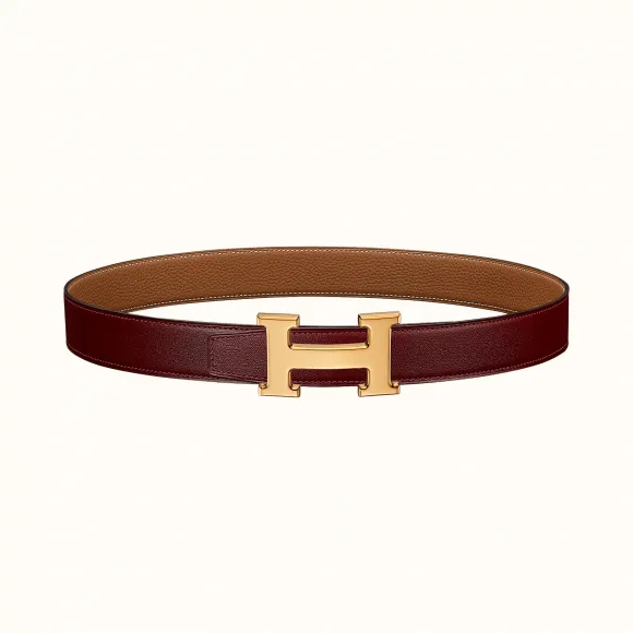 爱马仕/Hermes H 皮带扣&双面皮腰带32毫米 H064544CC06-H073967CAAX105