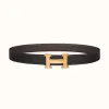 爱马仕/Hermes H 皮带扣&双面皮腰带32毫米 H064544CC06-H073967CABA105
